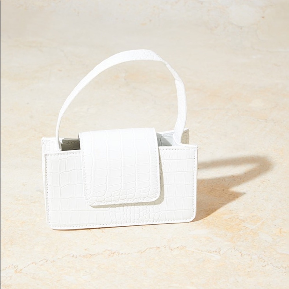 White Croc Bag